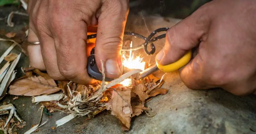 How To Make A Fire With A Battery And Staple