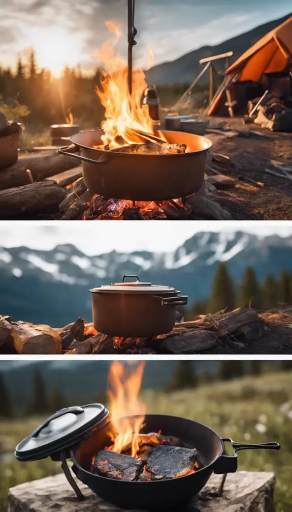 food prep in wilderness