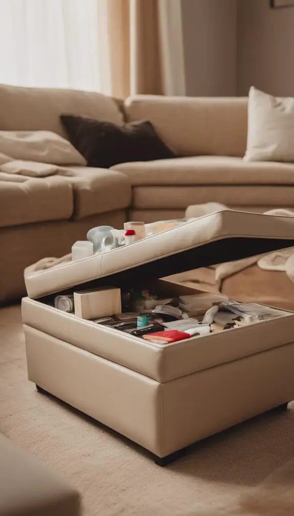 hidden storage space found