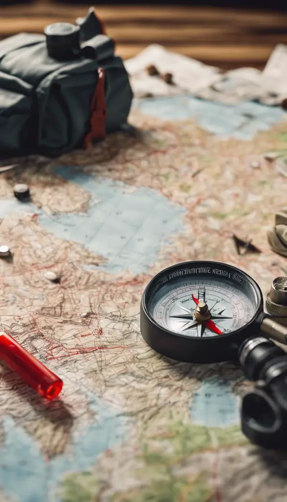 navigate with a map