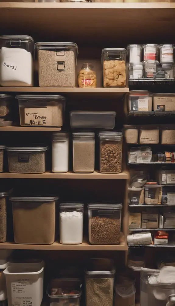 organized kitchen pantry systems