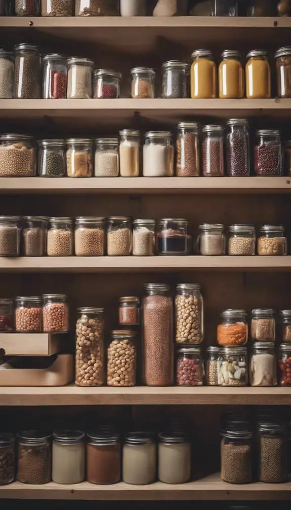 organizing emergency food supplies