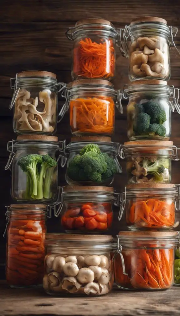 preserving fresh vegetable options
